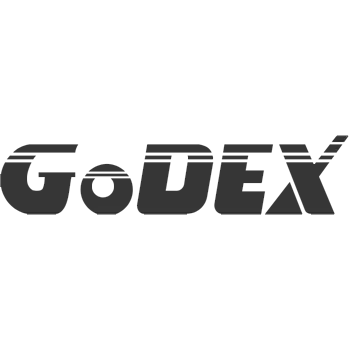 Logo de Godex, impresoras de etiquetas disponibles en Tecnolabel